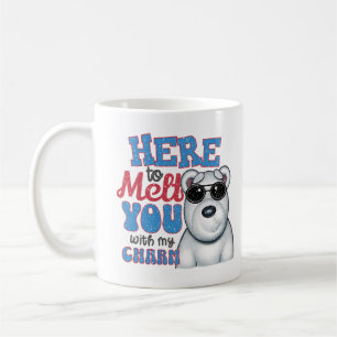 Niedlicher, sonniger Polarbär Kaffeetasse