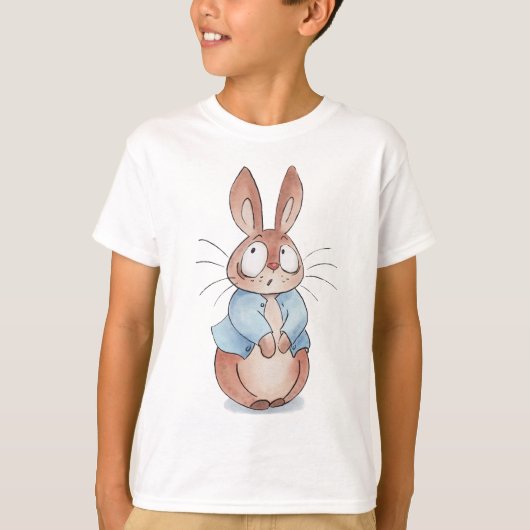 Niedlicher sonniger T - Shirt - Adorable Kaninchen (Vorderseite)