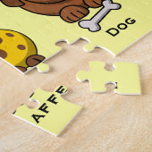 Niedlicher sortierte Tiere Kind-ABCs Cartoon Puzzle (Seite)