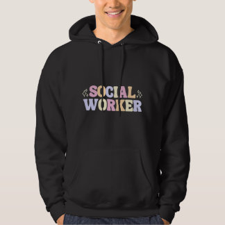 Niedlicher Sozialarbeiter Hoodie