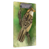 Niedlicher Spargel-Clipboard-Federbein Klemmbrett (Rechts)