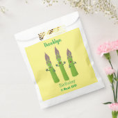 Niedlicher Spargel mit Gemüsetrio-Cartoon Geschenktütchen (Versiegelt)