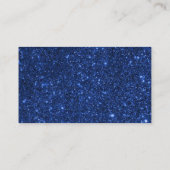 Niedlicher Sparkle Cartoon Reinigungsservice Visitenkarte (Rückseite)