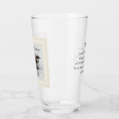 Niedlicher Sparrow Bird Foto Bibel Verse Simple Ta Glas (Links)