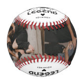 Niedlicher Spaß Bonus Vater Angebot & 2x Foto Baseball (Vorderseite)