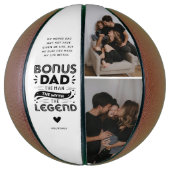 Niedlicher Spaß Bonus Vater Angebot & 2x Foto Basketball (Vertikal)