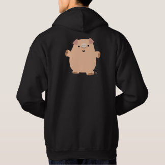 Niedlicher Spaß Cartoon Schweinehuhn Hoodie