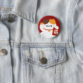 Niedlicher Spaß chinesisches Neujahr Button (Beispiel)