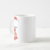 Niedlicher Spaß chinesisches Neujahr Kaffeetasse (Vorderseite Links)