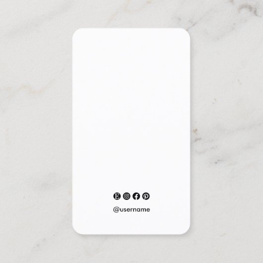 Niedlicher Spaß Confetti Stud Erring Juwelen Visitenkarte (Rückseite)