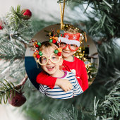 Niedlicher Spaß Doodles Weihnachtsfeiertag Keramik Ornament