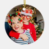 Niedlicher Spaß Doodles Weihnachtsfeiertag Keramik Ornament (Vorne)