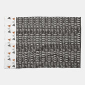 Niedlicher Spaß Eeek Boo Banner Halloween Geschirrtuch (Horizontal)