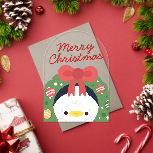 Niedlicher Spaß frohe Weihnachten Acryleinladungen