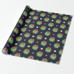 Niedlicher Spaß frohe Weihnachten Geschenkpapier