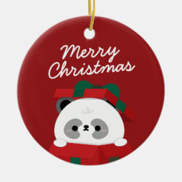 Niedlicher Spaß frohe Weihnachten Keramik Ornament