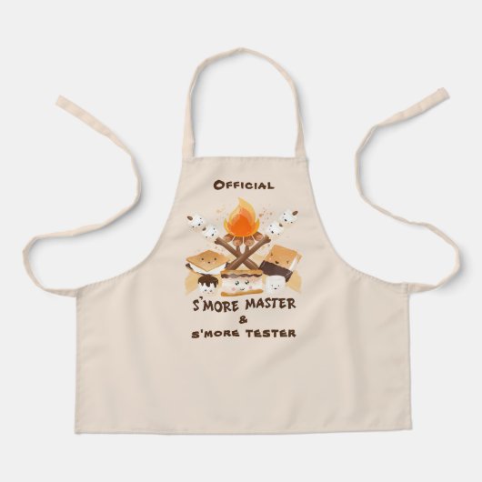 Niedlicher Spaß Funny Campfire Kinder Schürze (Vorderseite)