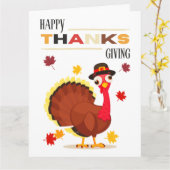 Niedlicher Spaß für die Türkei Karte (Gelbe Blume)