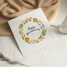 Niedlicher Spaß-Herbst-Glücksbringerkarte