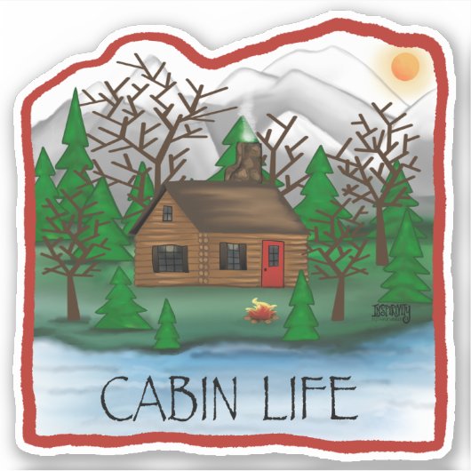 Niedlicher Spaß in der Kabine, Trendy, Inspirivity Aufkleber (Vorderseite)