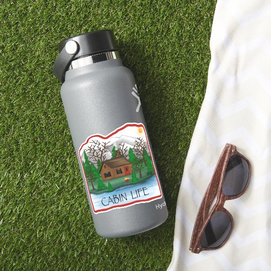 Niedlicher Spaß in der Kabine, Trendy, Inspirivity Aufkleber (HydroFlask Insitu)