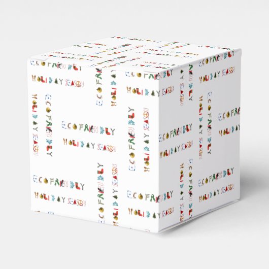 Niedlicher Spaß Ökologische Urlaubssaison Geschenkschachtel (Vorderseite)