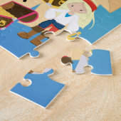 Niedlicher Spaß Personalisiert Pirate Treasmap Puzzle (Seite)