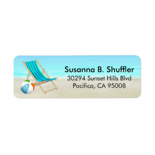 Niedlicher Spaß-Strand-Stuhl-Ball