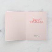 Niedlicher Spaß Weihnachten Doodles Foto (Innenseite)