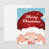 Niedlicher Spaß Weihnachten Weihnachtskarte (Vorne/Hinten)