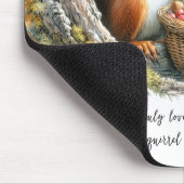 Niedlicher Spaß Zitat Aquarellfarben Valentinstag Mousepad (Ecke)