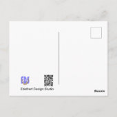 Niedlicher Specker mit Youngling DIY Postkarte (Rückseite)