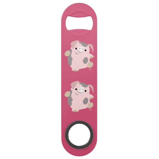 Niedlicher Speedflaschenöffner (Vorderseite)