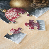 Niedlicher Spitz Gemütliches Ambiente Puzzle (Seite)