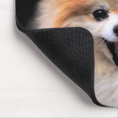 Niedlicher Spitz Hund Mousepad (Ecke)