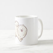 Niedlicher Spitz Kaffeetasse (VorderseiteRechts)