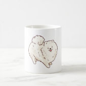 Niedlicher Spitz Kaffeetasse (Mittel)