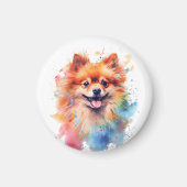 Niedlicher Spitz Magnet (Vorne)