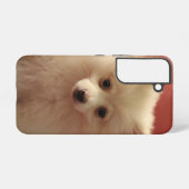 Niedlicher Spitz Samsung Galaxy Hülle (Rückseite (Horizontal))
