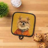 Niedlicher Spitz Topflappen (Oben Unten)