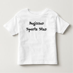 Niedlicher Sportstar für Anfänger Kleinkind T-shirt