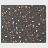 Niedlicher, spöttischer Strumpf Geschenkpapier (Flach)