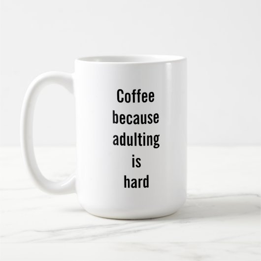 Niedlicher Sprichwortkaffee 15 Kaffeetasse (Links)