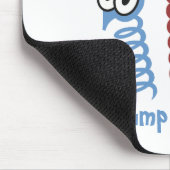 Niedlicher Sprung zur Freude Zitat lustig Mousepad (Ecke)