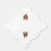 Niedlicher Squatchy Birthday Bigfoot Geschenkschachtel (Ungefaltet)