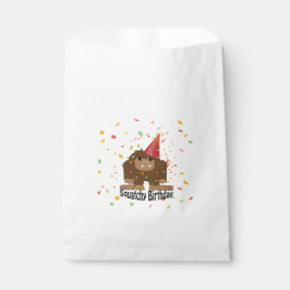 Niedlicher Squatchy Birthday Bigfoot Geschenktütchen