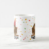 Niedlicher Squatchy Birthday Bigfoot Kaffeetasse (Mittel)
