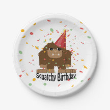 Niedlicher Squatchy Birthday Bigfoot
