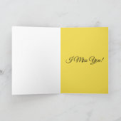 Niedlicher St. Bernard Karte (Innenseite)