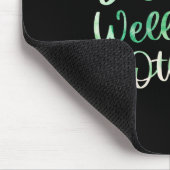 Niedlicher St. Patricks Day Drinks Gefärbte Krawat Mousepad (Ecke)
